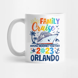 Orlando Cruise 2023 Family Friends Group Vacation Matching Mug